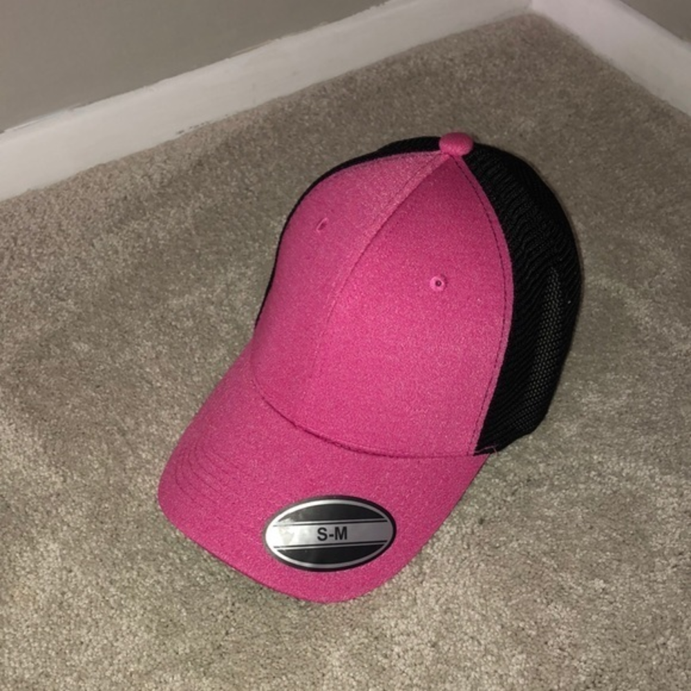 Unisex Baseball Hat Small Medium Pink‎ Black New